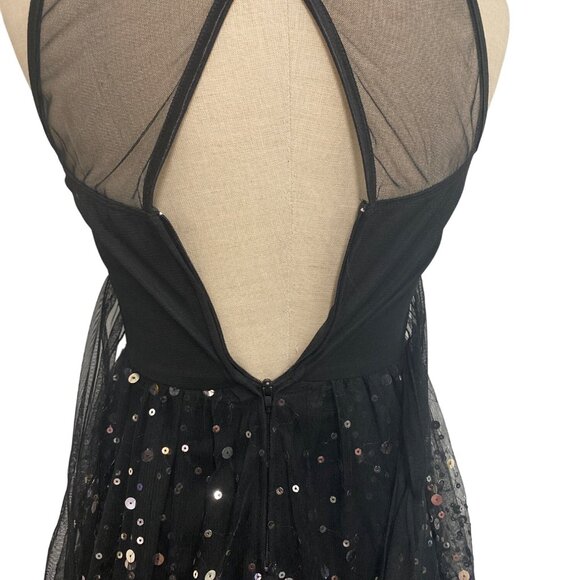 Ruby Rox Sequined Black Dress - Picture 9 of 12